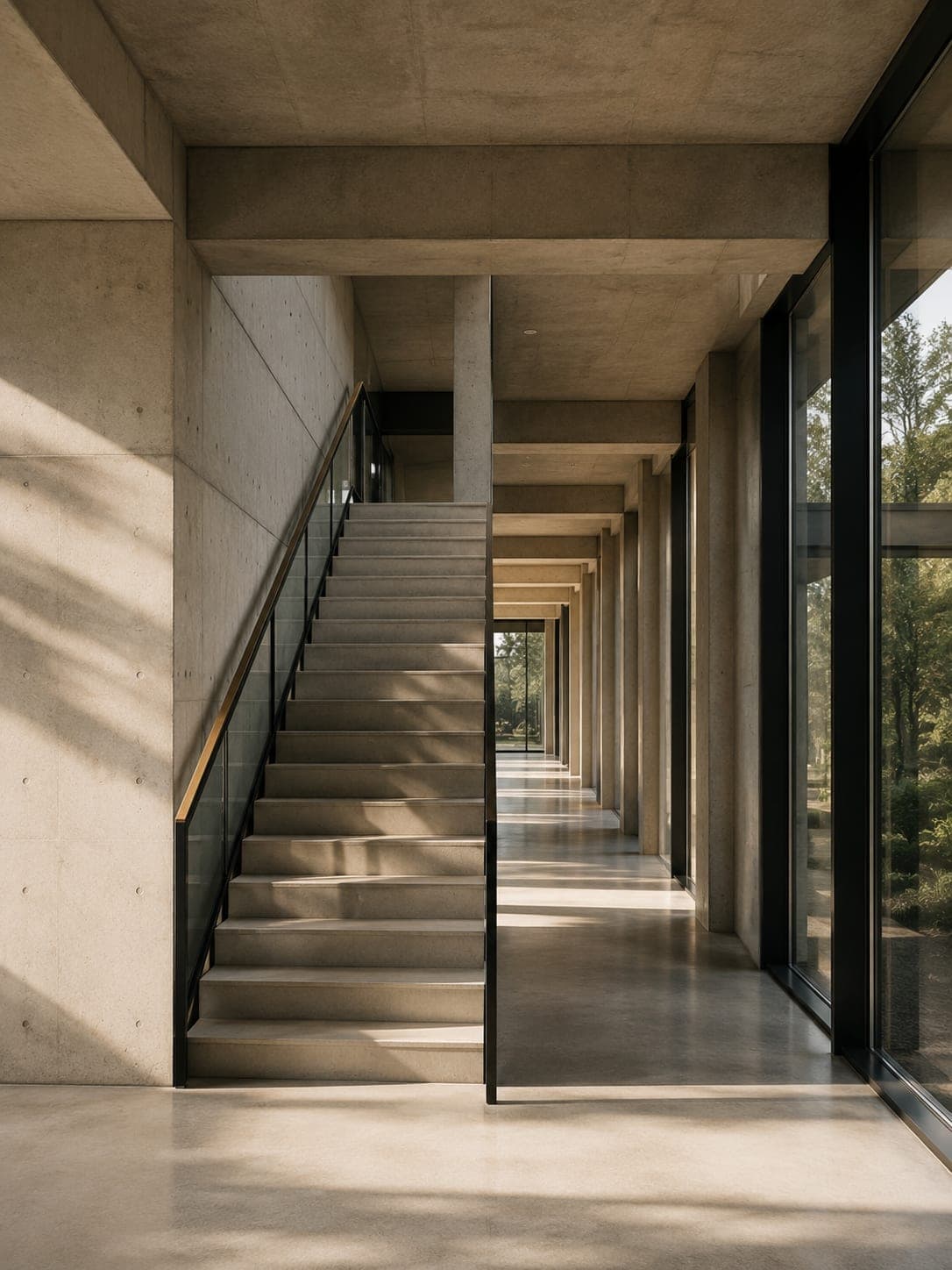 Concrete architecture — structure engineered to disappear