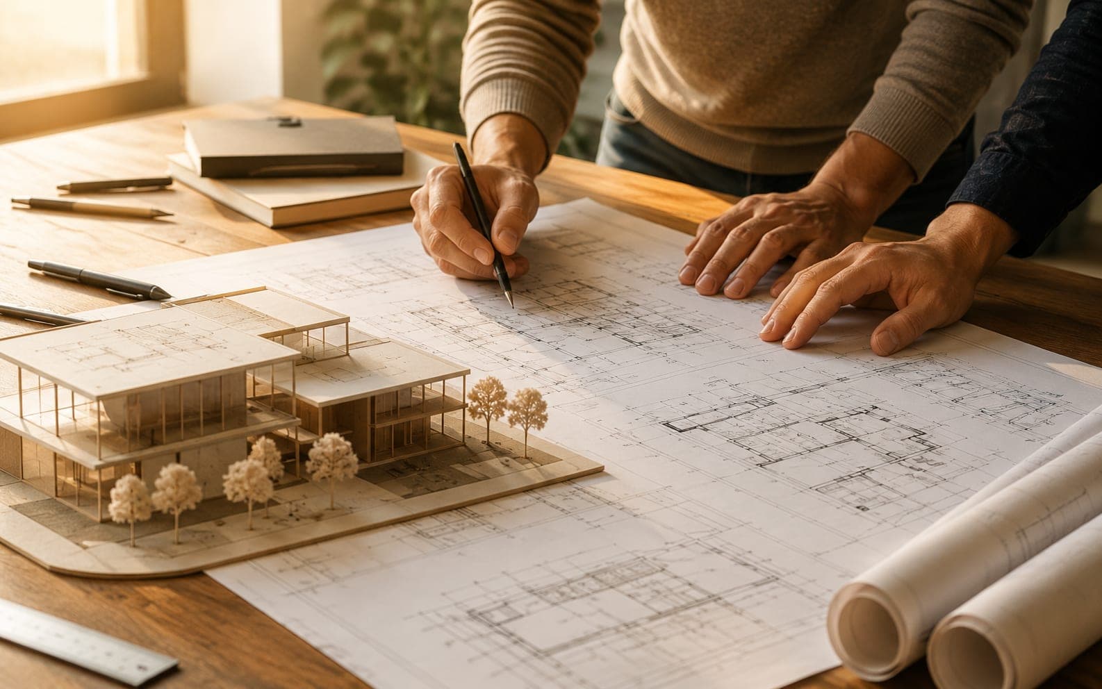 Architectural drawings — planning before construction